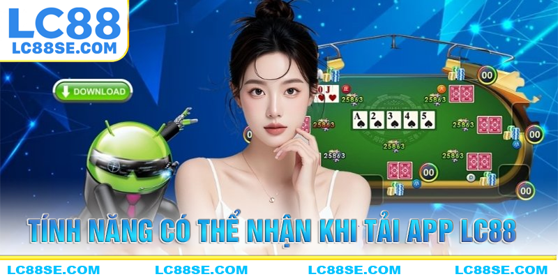 Những tính năng đỉnh cao có thể trải nghiệm khi tải app LC88