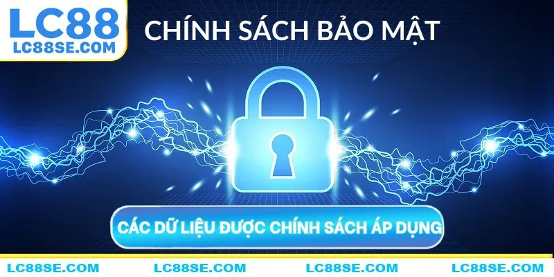 Các loại dữ liệu được chính sách áp dụng